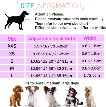 Rhinestone Dog Collar Soft Velvet Leather Cat Collars Cute Luxury Diamond Studded Bling Dog Collar Necklaces Adjustable Puppy Collar for Small Medium Large Dogs Cats Kitten (Purple,Xs)