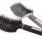 Boar Bristle Hair Brush Set – Curved and Vented for Wet and Dry Detangling Hair Brush for Women Long, Thick, Thin, Curly & Tangled Hair Vent Brush - Stocking Stuffers Gift Kit