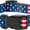 American Flag Dog Collar in 5 Different Sizes Classic (Small)