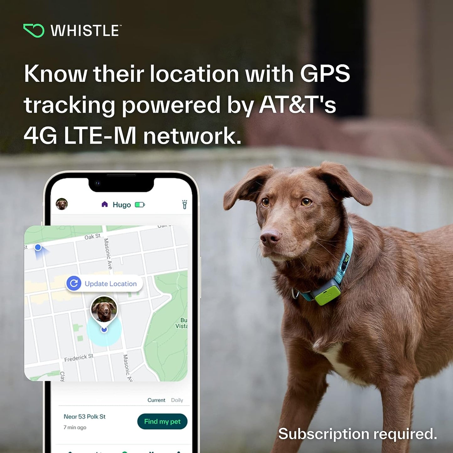 Go Explore/The Ultimate Health + GPS Location Tracker for Pets/Green (100-04202-00)